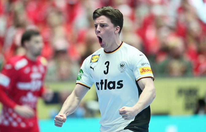 Nils Lichtlein und die deutsche Handball-Nationalmannschaft stehen im Finale der Handball-EM 2026.<span class='image-autor'>Foto: picture alliance/dpa | Sina Schuldt</span>