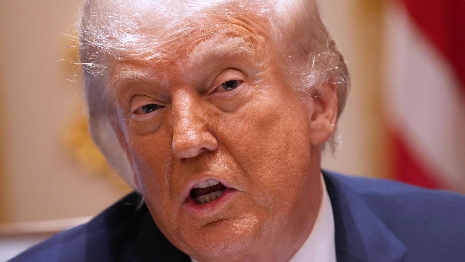 Trump spricht über den aktuellen Stand der Verhandlungen zum Iran-Krieg.Foto: Jacquelyn Martin/AP/dpa Trump spricht über den aktuellen Stand der Verhandlungen zum Iran-Krieg.Foto: Jacquelyn Martin/AP/dpa