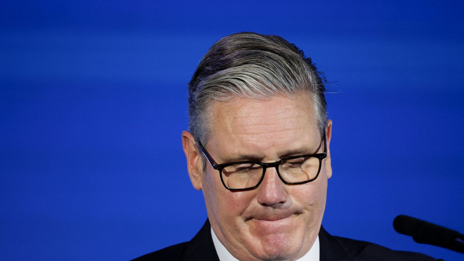 Tief in der Krise: Der britische Premierminister Keir Starmer. (Archivbild)Foto: Isabel Infantes/PA Wire/dpa Tief in der Krise: Der britische Premierminister Keir Starmer. (Archivbild)Foto: Isabel Infantes/PA Wire/dpa