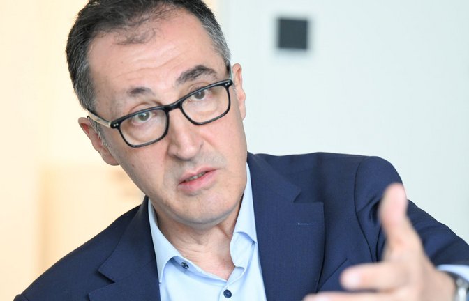 Cem Özdemir ist grüner Spitzenkandidat zur Landtagswahl 2026 in Baden-Württemberg.<span class='image-autor'>Foto: Bernd Weißbrod/dpa/Bernd Weißbrod</span>