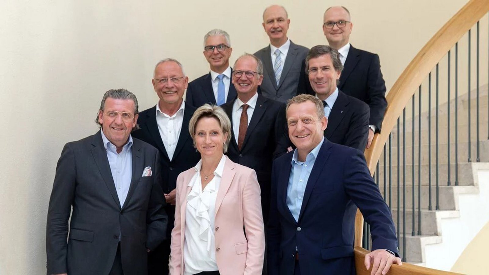 Wenn sich Wirtschaftsministerin Nicole Hoffmeister-Kraut zum Spitzengespräch mit Chefs der baden-württembergischen Unternehmen trifft, ist sie tatsächlich meist allein unter Männern.Foto: Uli Regenscheit/Wirtschaftsministerium