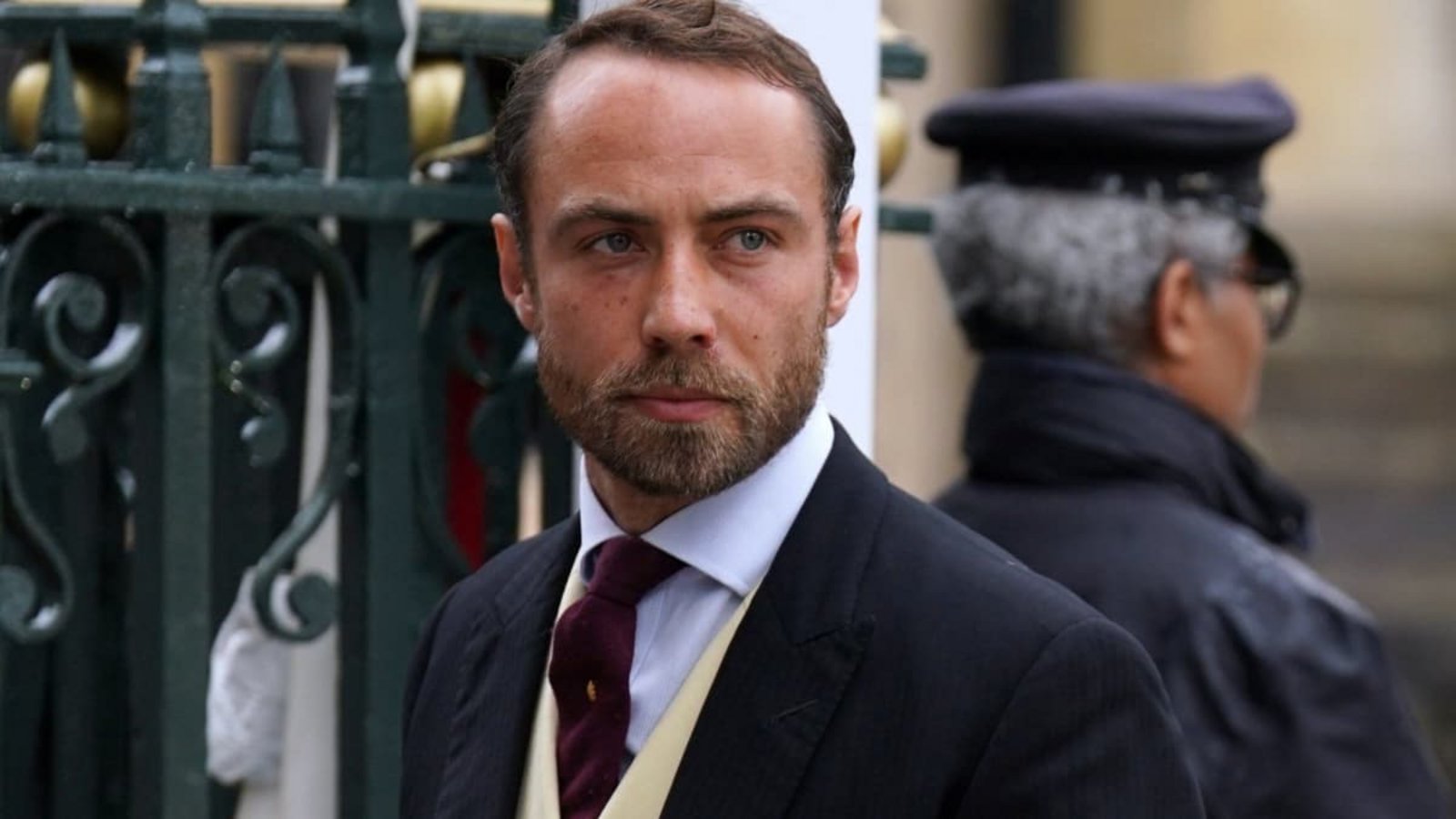 James Middleton vor der Krönungszeremonie von König Charles III. und Königsgemahlin Camilla an der Westminster Abbey.picture alliance/dpa/PA Wire | Andrew Milligan James Middleton vor der Krönungszeremonie von König Charles III. und Königsgemahlin Camilla an der Westminster Abbey.picture alliance/dpa/PA Wire | Andrew Milligan