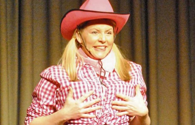 Die Frau mit den vielen Gesichtern: Nathalie Mackert.  Foto: Stahlfeld