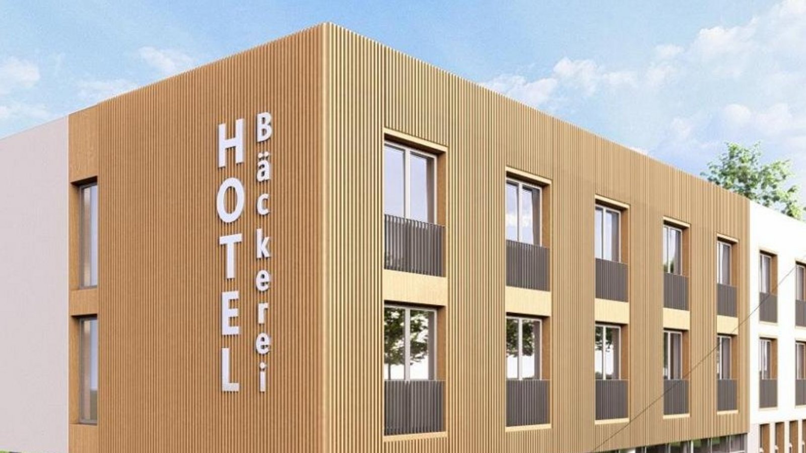 So könnte das Hotel aussehen, das sich Investor Christoph Schlude im Vaihinger Gewerbegebiet Fuchsloch III vorstellen könnte – sofern die Erlebniswelt Markstein kommt Visualisierung: Marggraf Architektur So könnte das Hotel aussehen, das sich Investor Christoph Schlude im Vaihinger Gewerbegebiet Fuchsloch III vorstellen könnte – sofern die Erlebniswelt Markstein kommt Visualisierung: Marggraf Architektur