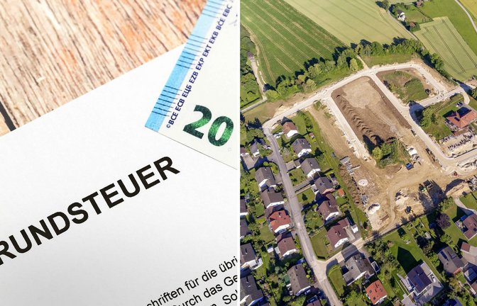 Die Grundsteuer C können Städte und Gemeinden in Baden-Württemberg bei unbebauten, aber baureifen Grundstücken verlangen. (Symbolbilder)<span class='image-autor'>Foto: imago/Michael Bihlmayer, imago/Arnulf Hettrich</span>