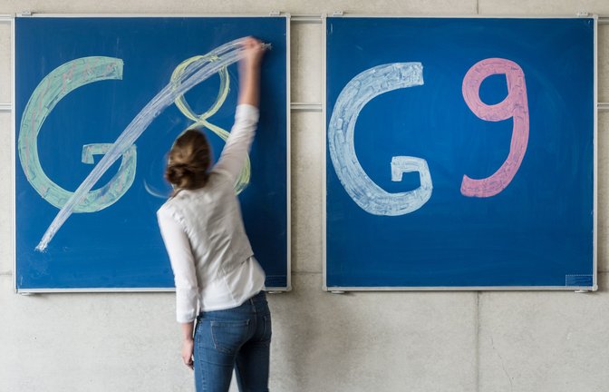 Soll das G8 verschwinden? Darüber wird gestritten<span class='image-autor'>Foto: dpa/Armin Weigel</span>