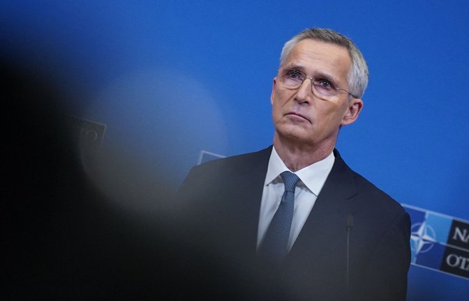 Nato-Generalsekretär Stoltenberg macht aus seinem Ärger über die Blockade der Türkei gegenüber dem Beitritt Schwedens kein Geheimnis mehr.<span class='image-autor'>Foto: AFP/SIMON WOHLFAHRT</span>