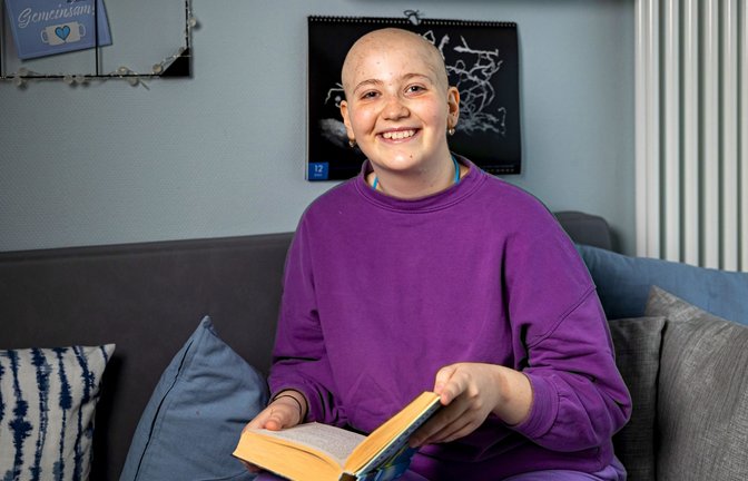 Alexandra aus Rumänien wird zurzeit in der Kinderonkologie des Olgahospitals behandelt.<span class='image-autor'>Foto: Klinikum Stuttgart/Tobias Grosser</span>