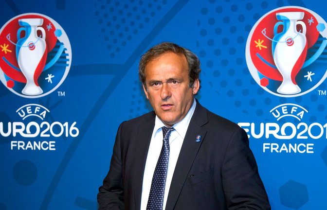 In die Villa des ehemaligen UEFA-Präsidenten Platini wurde eingebrochen. (Archvibild)<span class='image-autor'>Foto: picture alliance / dpa/Ian Langsdon</span>