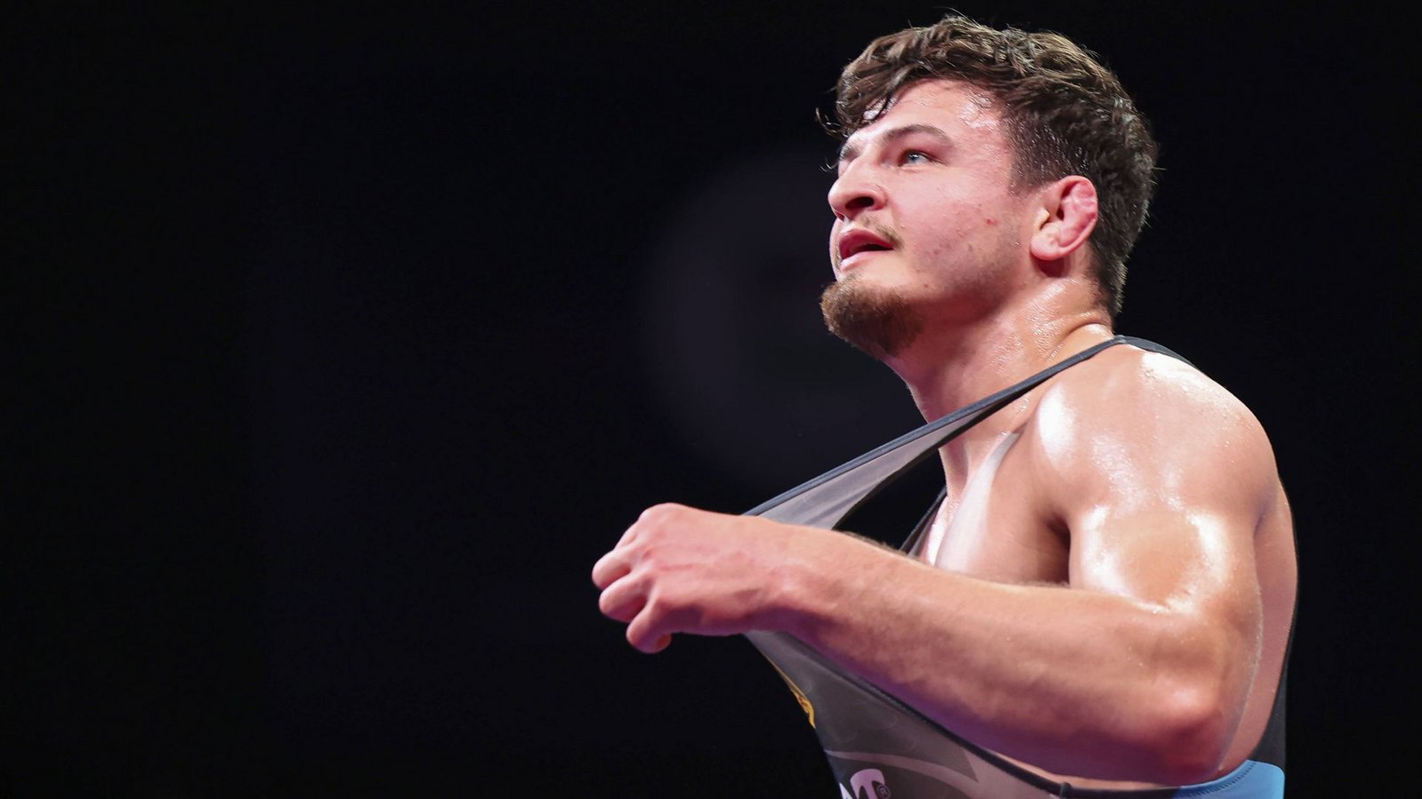 Der Blick geht Richtung Paris: Lucas LazogianisFoto: imago//United World Wrestling Der Blick geht Richtung Paris: Lucas LazogianisFoto: imago//United World Wrestling