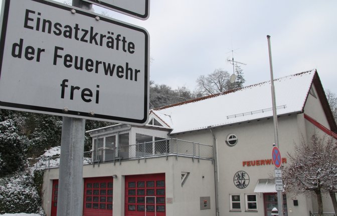 Das Gerätehaus der Feuerwehrabteilung Eberdingen wird 2023 saniert. Zudem gibt es ein neues Fahrzeug. In der Summe investiert die Gemeinde mehr als eine Million Euro.  <span class='image-autor'>Foto: Banholzer</span>