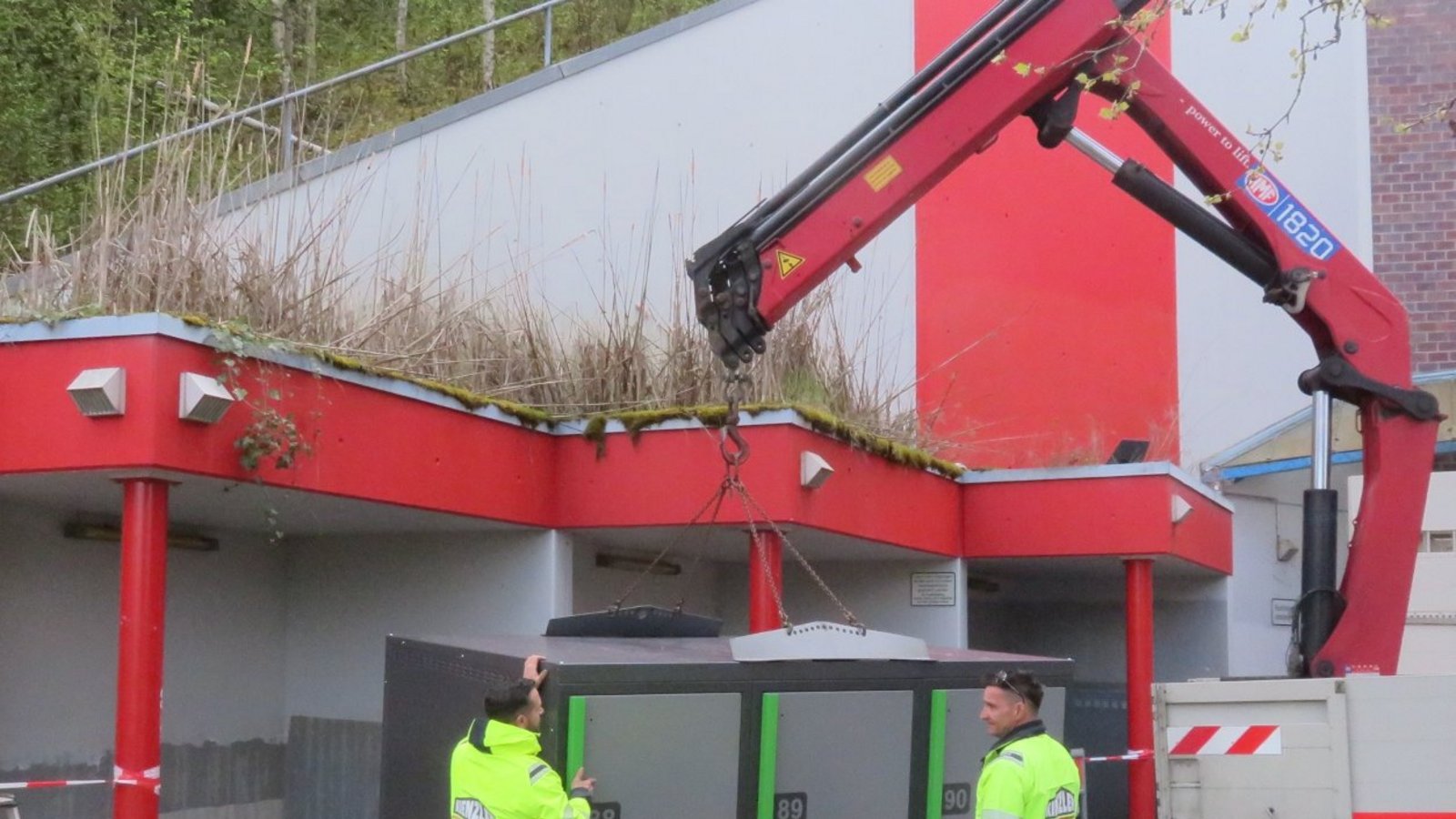 Radboxen Fahrrad Bahnhof Vaihingen Verkehr