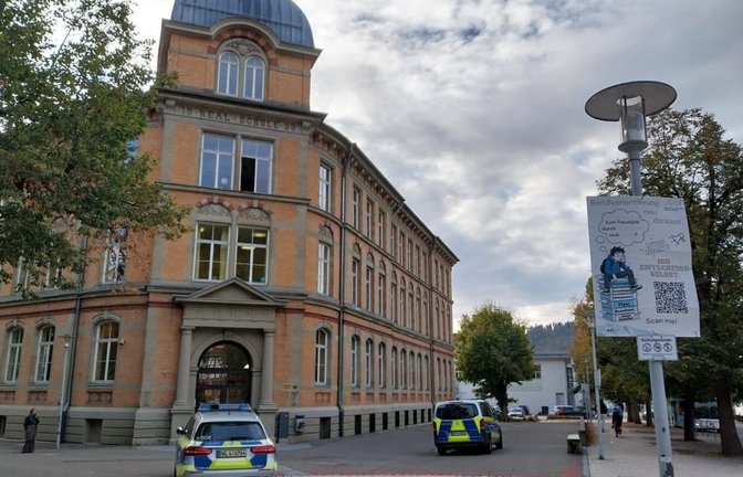Hohenbergschule in Albstadt: Hier kam es am Dienstagmorgen zu eienm Angriff.<span class='image-autor'>Benjamin Roth</span>