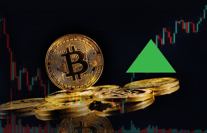 Der Bitcoin-Kurs steigt weiter an.<span class='image-autor'>Foto: Jin Odin / shutterstock.com</span>