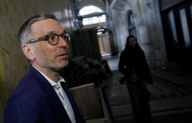 Wird vorerst kein Kanzler Österreichs: Herbert Kickl (FPÖ) legt den Auftrag zur Regierungsbildung nieder.<span class='image-autor'>Foto: AFP/ALEX HALADA</span>
