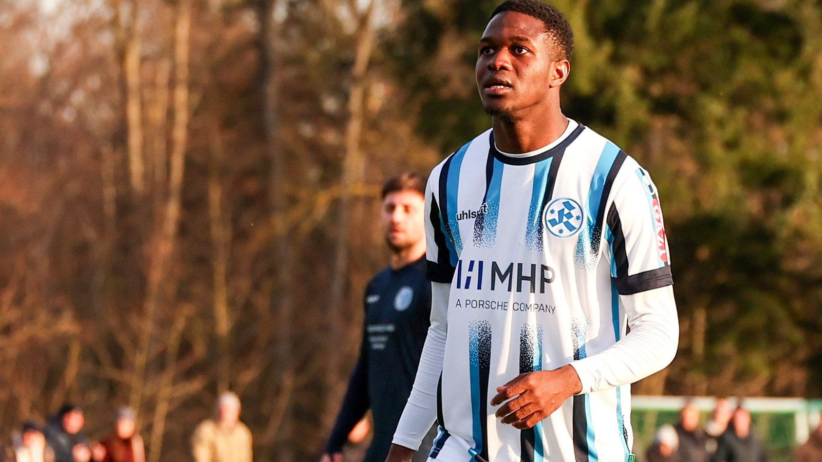 Abdoulie Mboob kam in der zweiten Halbzeit.Foto: Baumann/Alexander Keppler