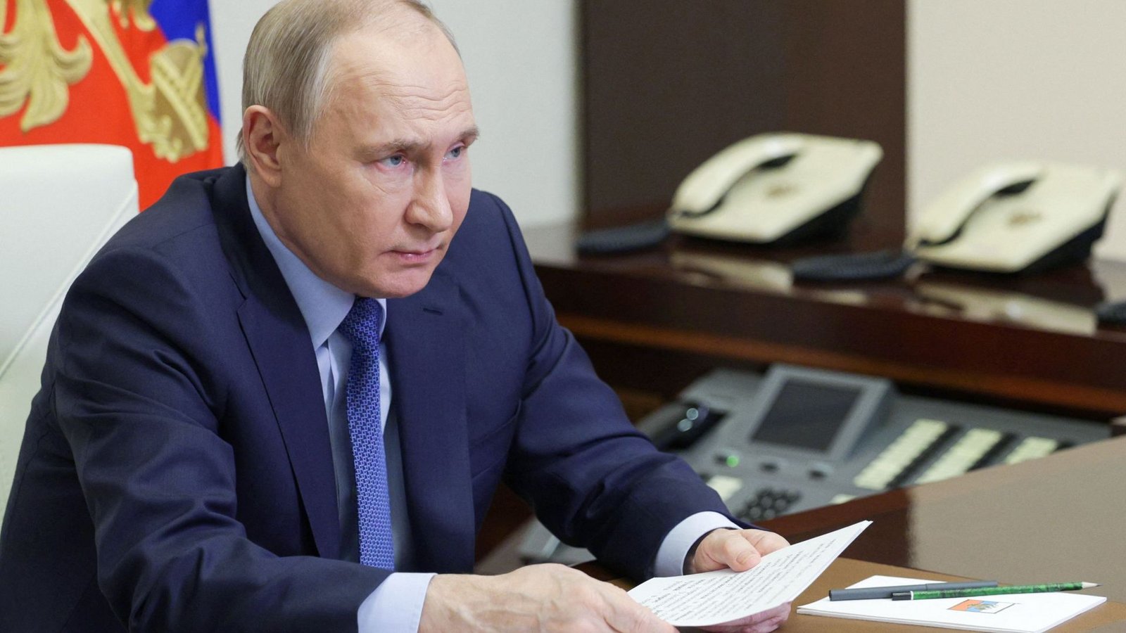 Russlands Präsident Wladimir Putin hat die Beschlagnahmung von US-Vermögen in Russland genehmigt (Archivfoto).Foto: AFP/GAVRIIL GRIGOROV Russlands Präsident Wladimir Putin hat die Beschlagnahmung von US-Vermögen in Russland genehmigt (Archivfoto).Foto: AFP/GAVRIIL GRIGOROV