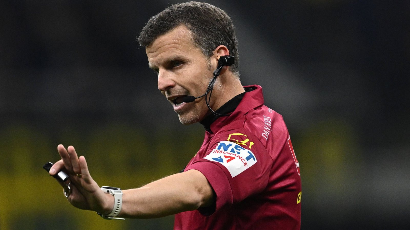 Referee Federico La Penna und seine Familie werden nach einem Spiel in der Serie A bedroht (Archivfoto).Foto: IMAGO/Gribaudi/ImagePhoto/IMAGO/www.imagephotoagency.it Referee Federico La Penna und seine Familie werden nach einem Spiel in der Serie A bedroht (Archivfoto).Foto: IMAGO/Gribaudi/ImagePhoto/IMAGO/www.imagephotoagency.it