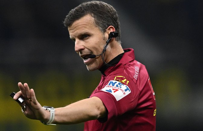 Referee Federico La Penna und seine Familie werden nach einem Spiel in der Serie A bedroht (Archivfoto).<span class='image-autor'>Foto: IMAGO/Gribaudi/ImagePhoto/IMAGO/www.imagephotoagency.it</span>
