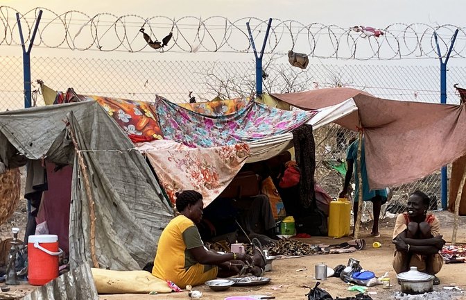 Im Sudan tobt ein blutiger Machtkampf – Millionen von Menschen sind deshalb auf der Flucht.<span class='image-autor'>Foto: dpa/Eva-Maria Krafczyk</span>