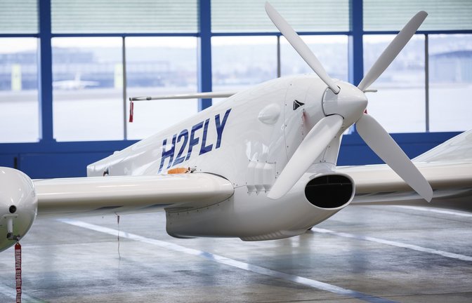 In Stuttgart wird an einem Wasserstoff-Flugzeug gebaut, das bis zu 40 Passagiere transportieren soll.<span class='image-autor'>Foto: Lichtgut/Julian Rettig</span>