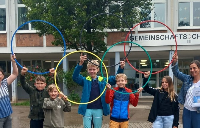 Sommerschule in Sachsenheim mit dem Motto Olympia.  <span class='image-autor'>Foto: Glemser</span>