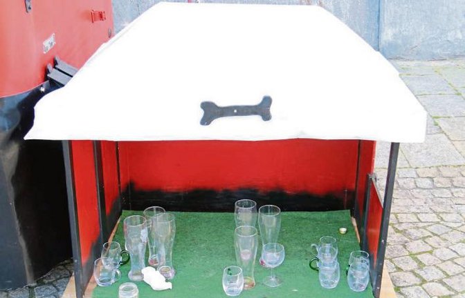Morgendliches Stillleben beim Vaihinger Strandleben – zwar zweckentfremdet, aber ganz ordentlich. Foto: Rücker