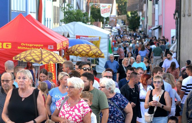 Am frühen Samstagabend füllt sich die Waldenserstraße zusehends. <span class='image-autor'>Fotos: Stahlfeld</span>