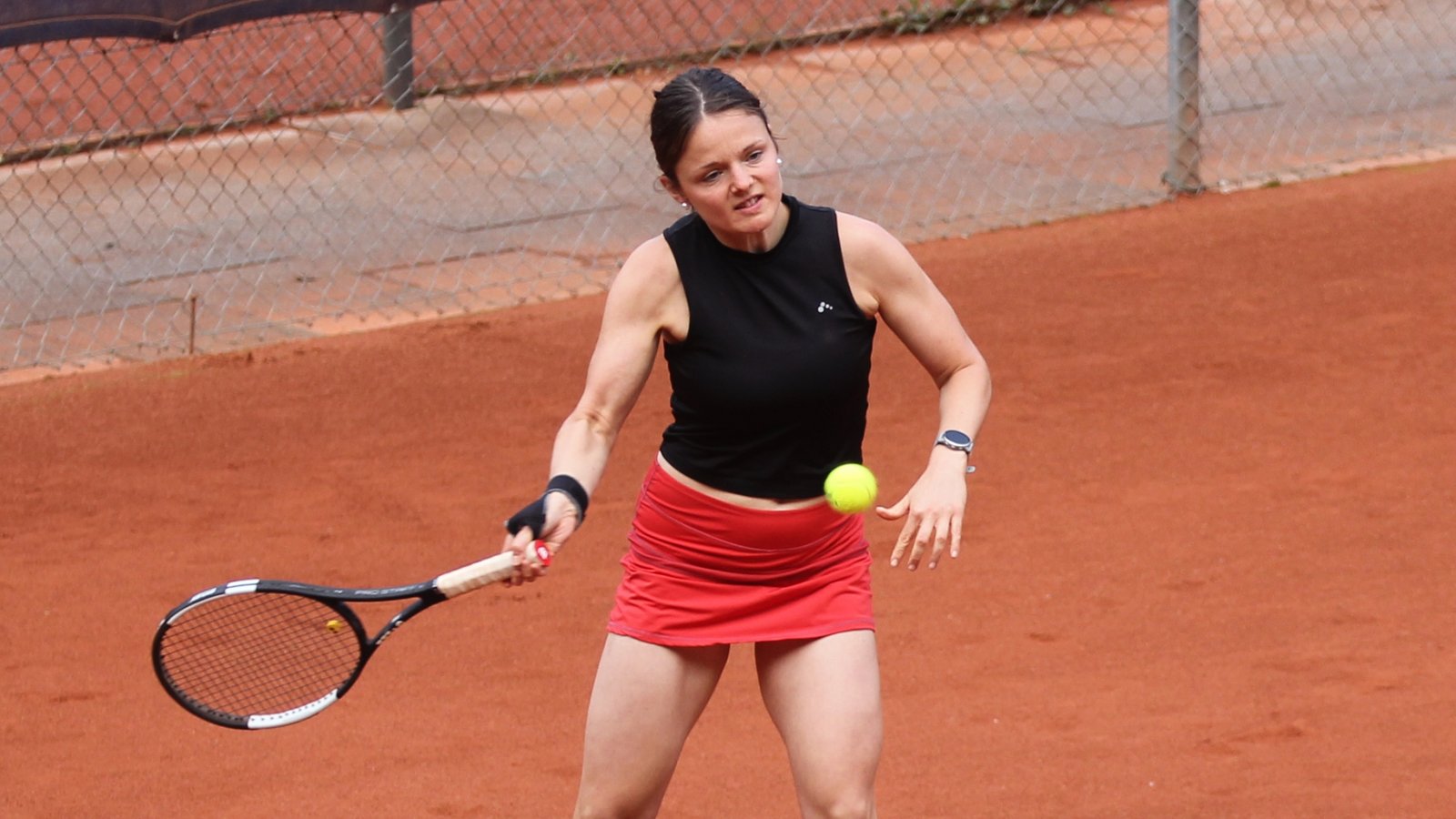 Alexandra Fraas gewinnt mit Jan Heidbüchel das Turnier. Foto: Dittrich