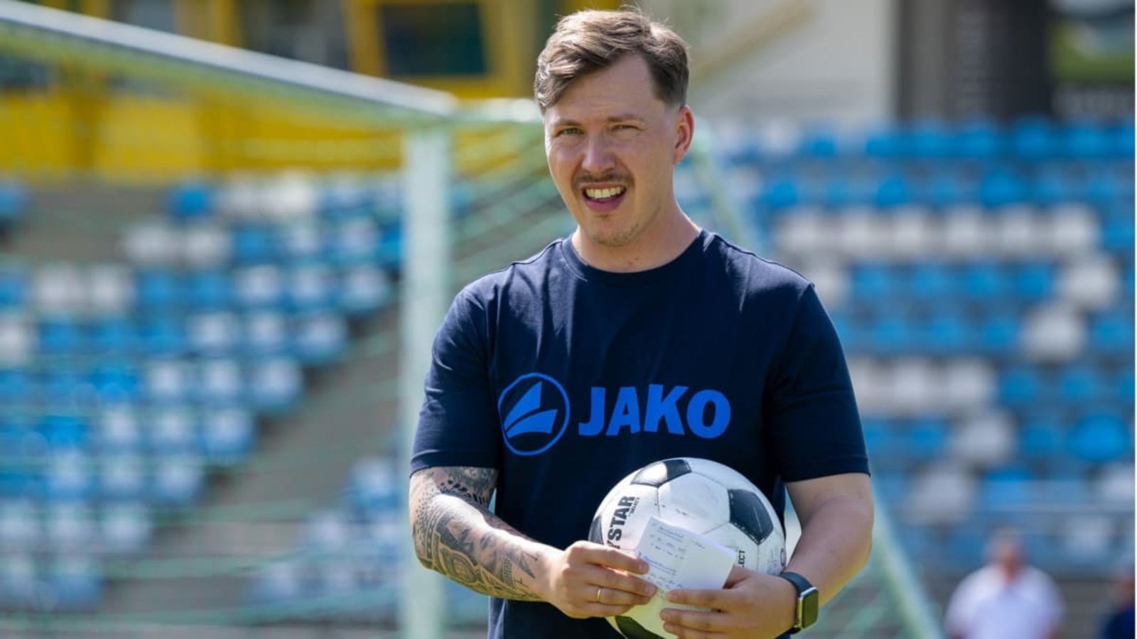 Thomas Siegmund konnte eine Hälfte lang zufrieden sein mit dem Auftritt seines VfL Sindelfingen im Text beim VfL Nagold.Eibner-Pressefoto/Stefan Rosenfeld Thomas Siegmund konnte eine Hälfte lang zufrieden sein mit dem Auftritt seines VfL Sindelfingen im Text beim VfL Nagold.Eibner-Pressefoto/Stefan Rosenfeld