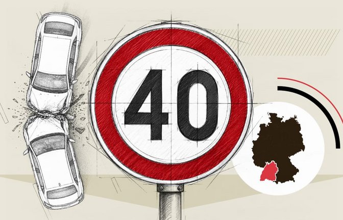 Senkt Tempo 40 die Unfallzahlen? (Illustration).<span class='image-autor'>KI/ChatGPT/Locke</span>