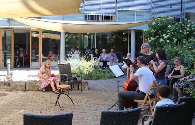 Soli und gemeinsame Musikstücke erklingen beim Auftritt der Kulturwerkstatt. <span class='image-autor'>Foto: p</span>