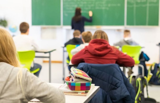 Wer in der Klasse Randale macht, darf entfernt werden.<span class='image-autor'>Philipp von Ditfurth/dpa</span>