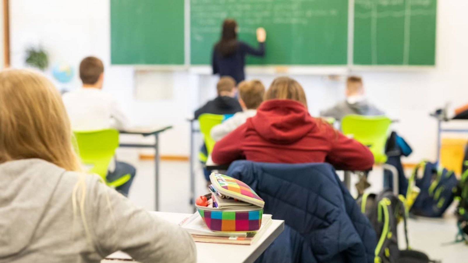 Wer in der Klasse Randale macht, darf entfernt werden.Philipp von Ditfurth/dpa