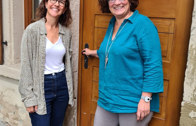 Die Oberriexinger FLF-Gemeinderätinnen Anja Schäberle (links) und Tanja Klein.