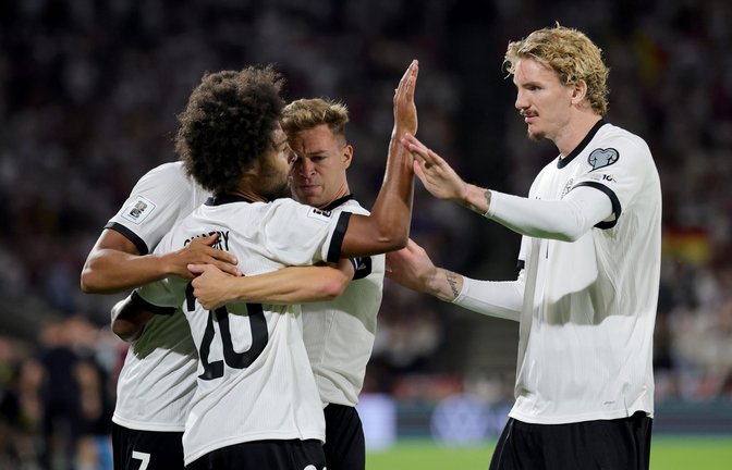 Wann spielt die deutsche Nationalmannschaft bei der Fußball-Weltmeisterschaft der Männer 2026?<span class='image-autor'>Foto: picture alliance/dpa | Rolf Vennenbernd</span>