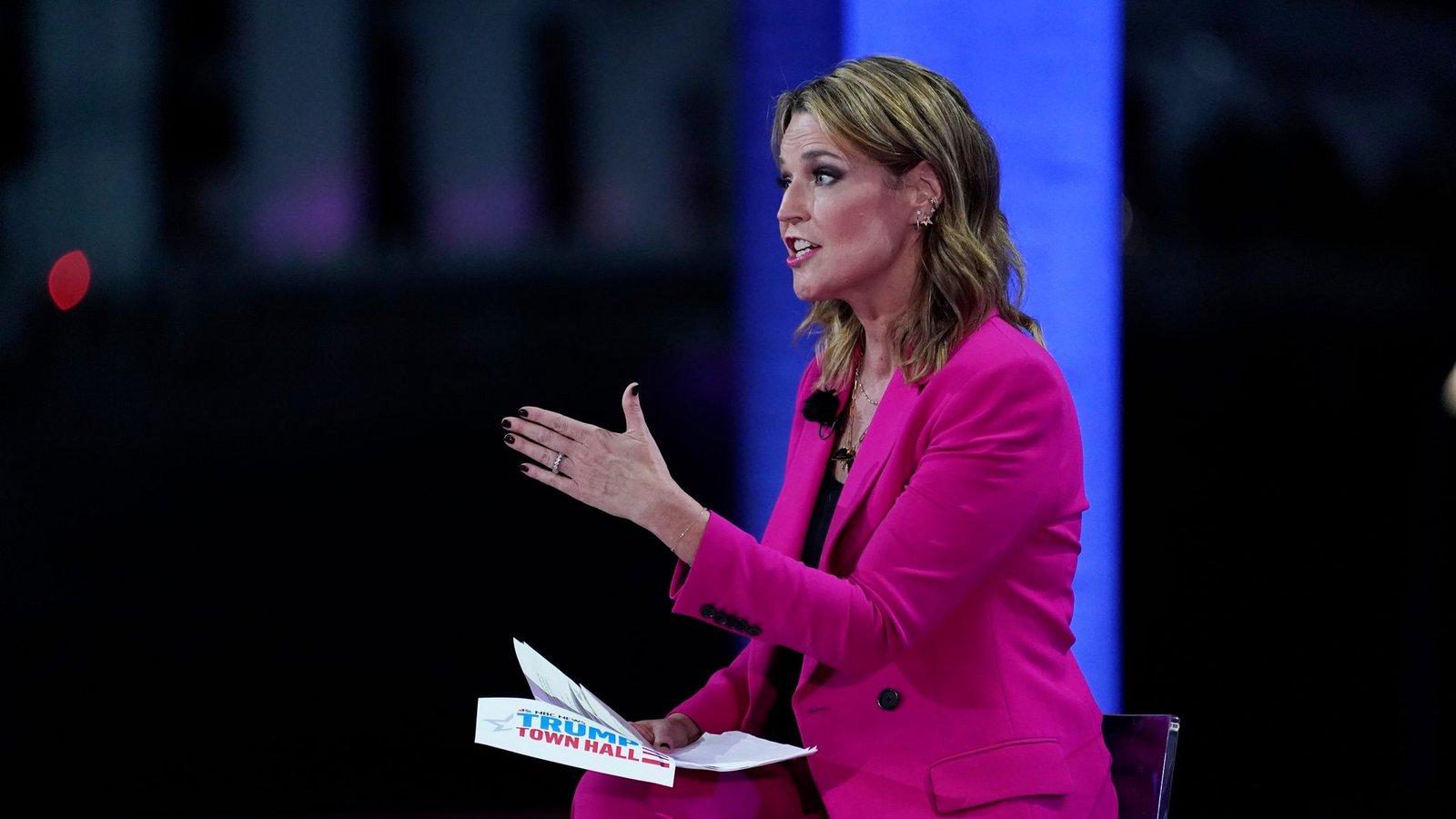 Die US-Moderatorin Savannah Guthrie forderte in einer Videobotschaft vor Monaten die Freilassung ihrer Mutter. (Archivfoto)Foto: Evan Vucci/AP/dpa