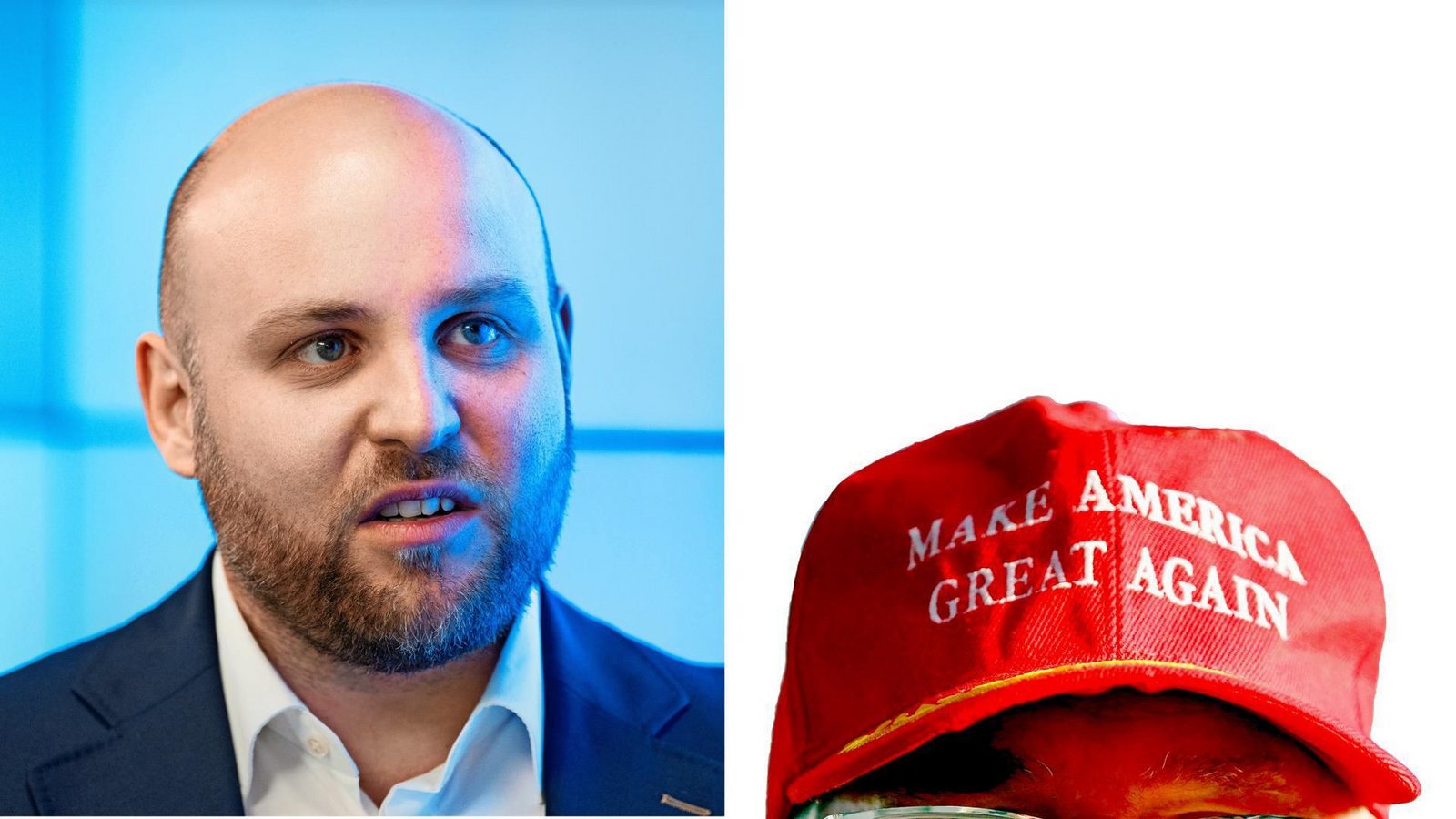 Markus Frohnmaier (links) darf im Cipriani Wall Street eine Rede halten und soll einen Preis bekommen.Foto: IMAGO/Hanno Bode/Collage StZN Markus Frohnmaier (links) darf im Cipriani Wall Street eine Rede halten und soll einen Preis bekommen.Foto: IMAGO/Hanno Bode/Collage StZN