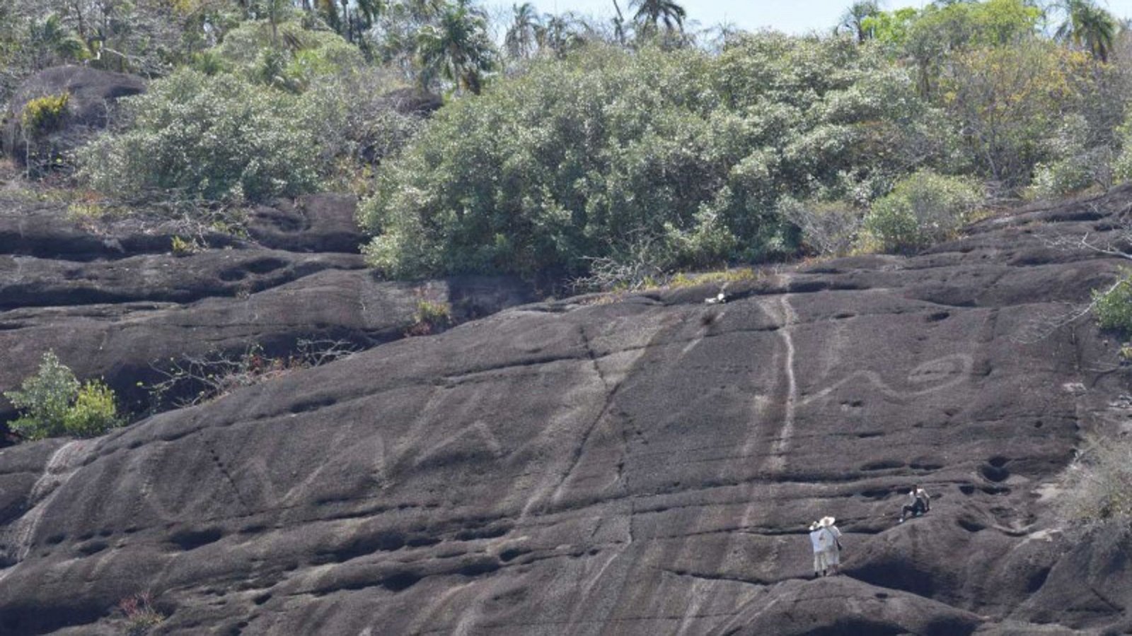 Die rund 2000 Jahre alten Felsgravuren geben einen Einblick in das Leben der alten präkolumbianischen Kulturen.Foto: P
hilip Riris, José Ramón Oliver & Natalia Lozada Mendie
/a Die rund 2000 Jahre alten Felsgravuren geben einen Einblick in das Leben der alten präkolumbianischen Kulturen.Foto: P
hilip Riris, José Ramón Oliver & Natalia Lozada Mendie
/a