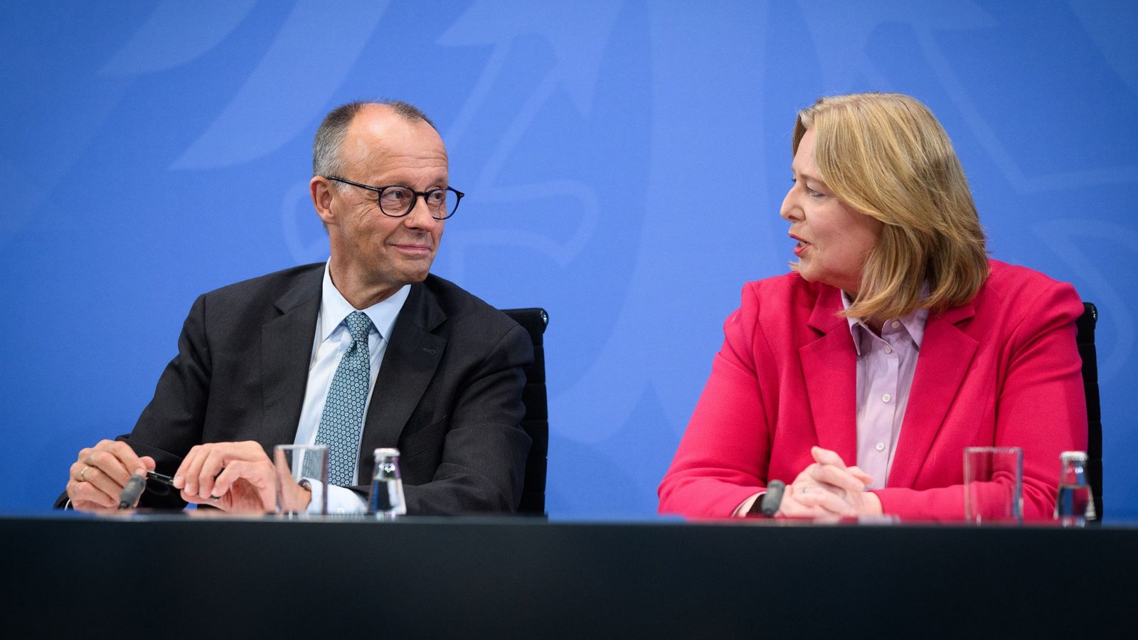 Friedrich Merz und Bärbel Bas hatten ein versöhnliches Abendessen.Foto: Bernd von Jutrczenka/dpa