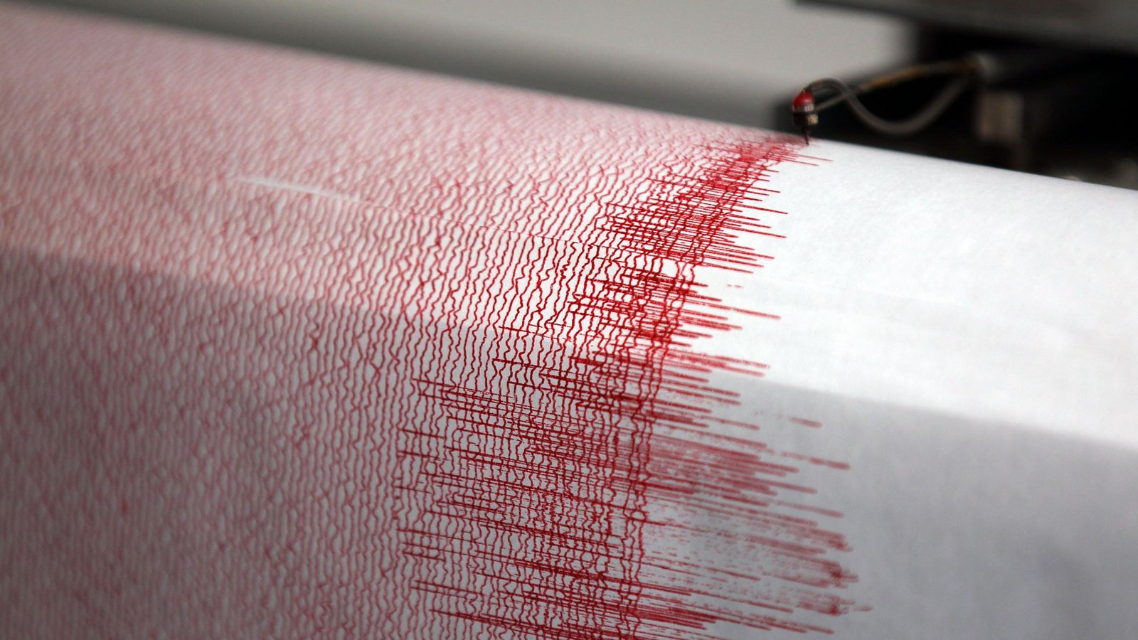 Der Seismograph einer Erdbebenwarte verzeichnet Ausschläge.Foto: dpa/Oliver Berg Der Seismograph einer Erdbebenwarte verzeichnet Ausschläge.Foto: dpa/Oliver Berg