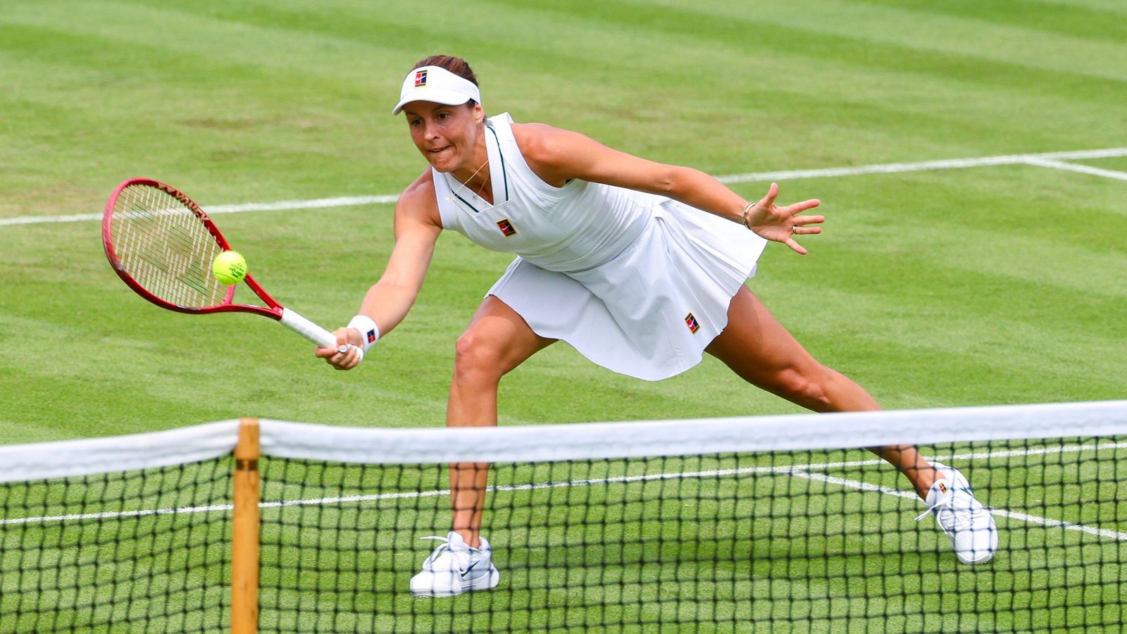 Nur zwei Tage nach dem Finale von Eastbourne war Tatjana Maria in Wimbledon im Einsatz.Foto: Frank Molter/dpa