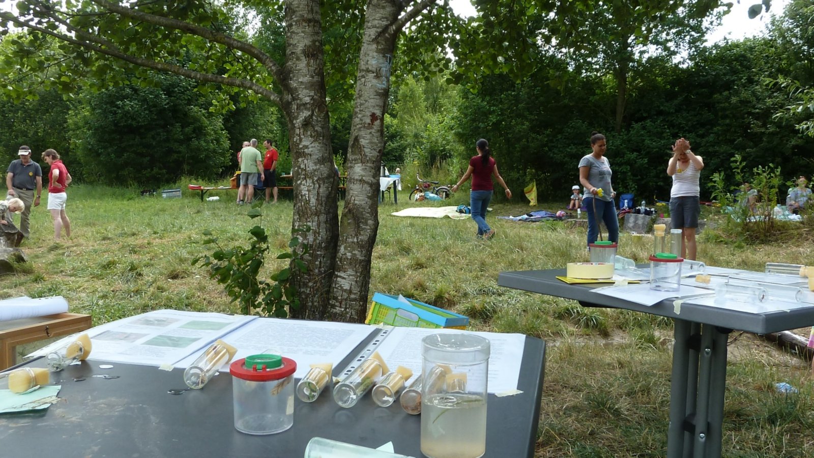 Regelmäßig findet das Familienfrühstück im Naturerlebnisraum statt. Foto: p Regelmäßig findet das Familienfrühstück im Naturerlebnisraum statt. Foto: p