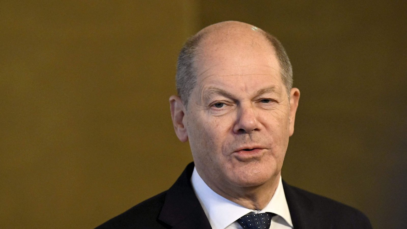 Olaf Scholz richtet mahnende Wort an Oppositionsführer Friedrich Merz.Foto: AFP/VESA MOILANEN Olaf Scholz richtet mahnende Wort an Oppositionsführer Friedrich Merz.Foto: AFP/VESA MOILANEN
