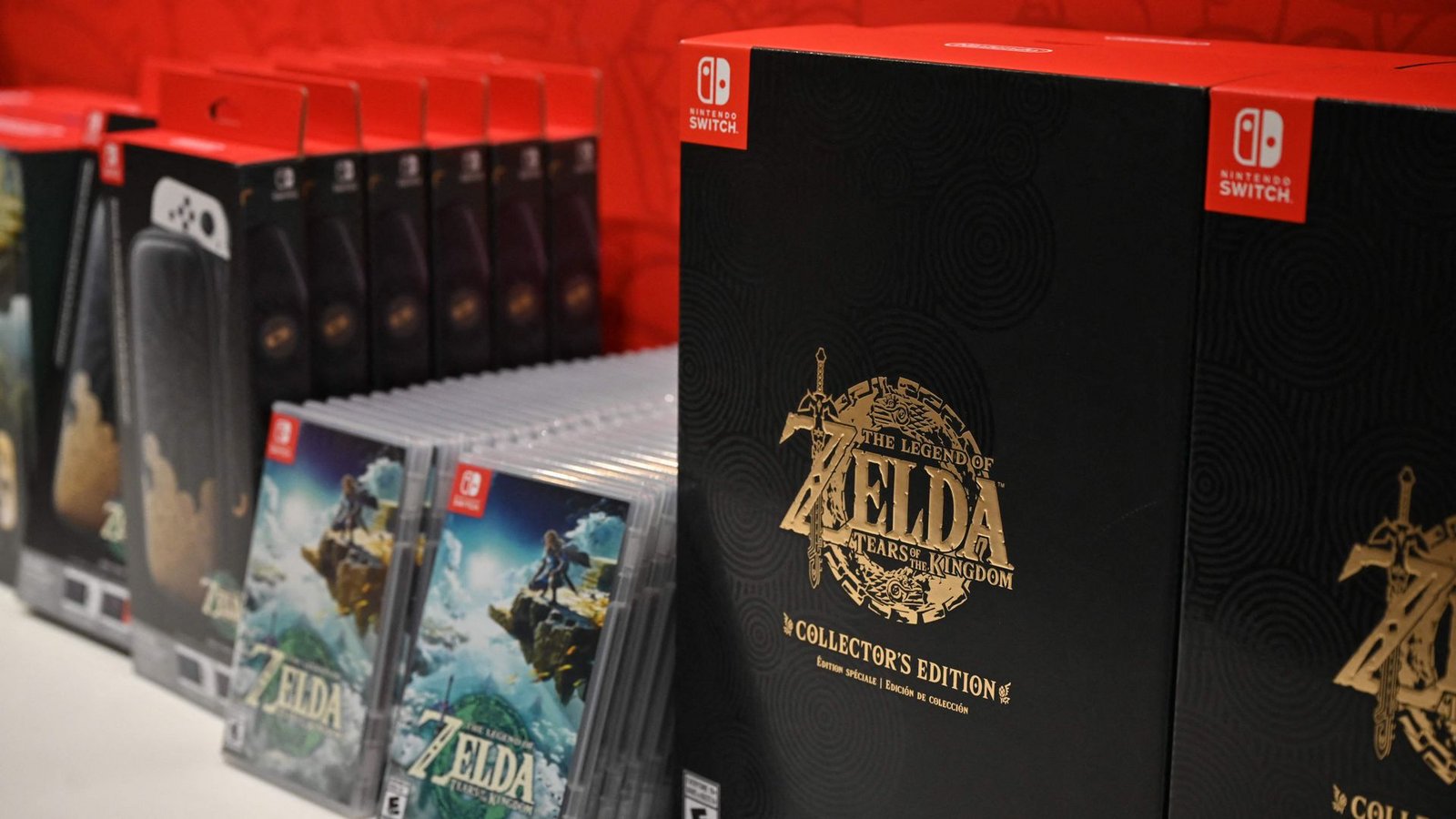 Die Fans freuen sich auf den neuen Zelda-Teil.Foto: AFP/ED JONES Die Fans freuen sich auf den neuen Zelda-Teil.Foto: AFP/ED JONES