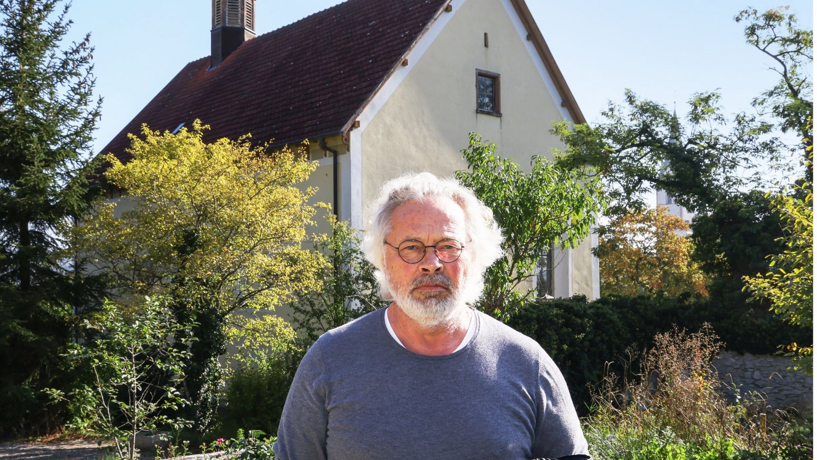 Josef Watz vor der KapuzinerkircheFoto: Gerald Jarausch Josef Watz vor der KapuzinerkircheFoto: Gerald Jarausch