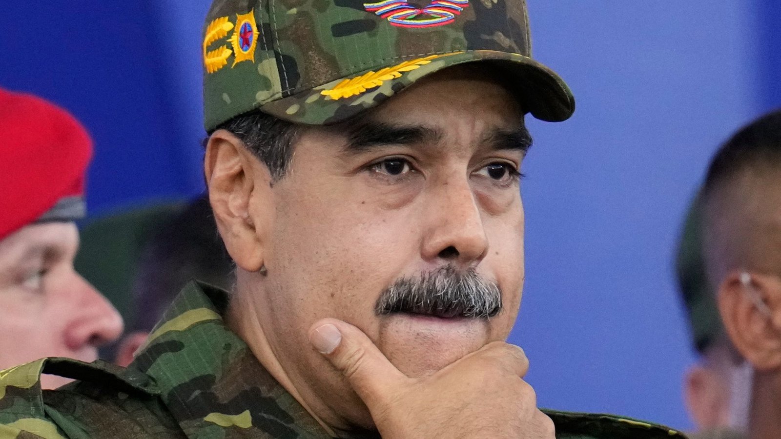 Unter Druck: der venezolanische Präsident Nicolas Maduro.Foto: Ariana Cubillos/AP/dpa Unter Druck: der venezolanische Präsident Nicolas Maduro.Foto: Ariana Cubillos/AP/dpa