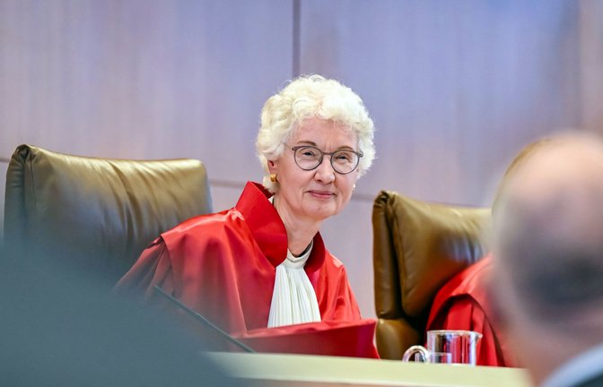 Senatsvorsitzende Doris König in Karlsruhe<span class='image-autor'>Foto: dpa/Uli Deck</span>