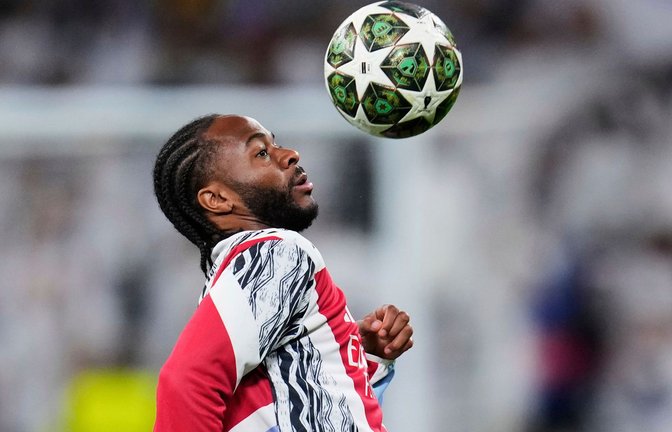 Stand zuletzt nicht mehr so häufig auf dem Platz: Raheem Sterling<span class='image-autor'>Foto: Manu Fernandez/AP/dpa/Manu Fernandez</span>