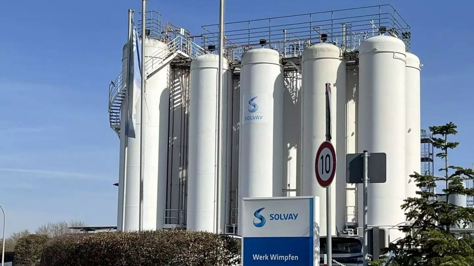 Die Firma Solvay in Bad Wimpfen kommt nicht aus den Schlagzeilen.Foto: BUND/Andrea Hohlweck